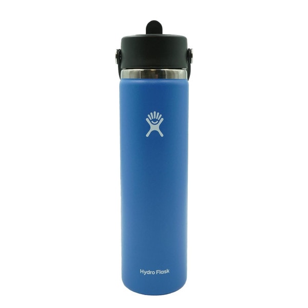 HYDRO FLASK WATER BOTTLE 24 OZ WIDE FLEX STRAW CAP